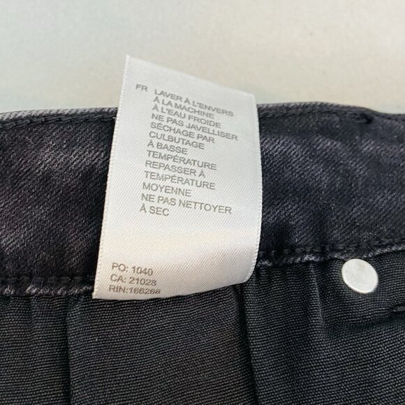 Lola Jeans Blackwash 33 Denver-WBLK High Rise Straight Leg NWT Plus‎ Size - Picture 8 of 10